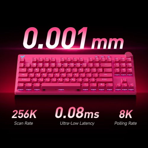 Уцінка клавіатура MCHOSE Mix 87 RGB Apollo Magnetic Switch (MC-MIX87-6-UA) Black (Сліди використання, 886023) купити в Україні: Київ, Львів, Хмельницький, Тернопіль, Івано-Франківськ | Низька ціна, відгуки, характеристики від TELEMART фото