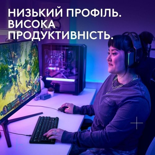Уцінка клавіатура Logitech G515 TKL GL Tactile Switch (920-012872) Black (Розкрита упаковка, 886270) купити в Україні: Київ, Львів, Хмельницький, Тернопіль, Івано-Франківськ | Низька ціна, відгуки, характеристики від TELEMART фото