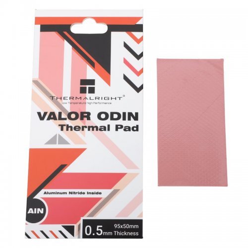 Уцінка термопрокладка Thermalright Thermal Pad Valor Odin 95x50x0.5mm (Розкрита упаковка, 886283) купити в Україні: Київ, Львів, Хмельницький, Тернопіль, Івано-Франківськ | Низька ціна, відгуки, характеристики від TELEMART фото