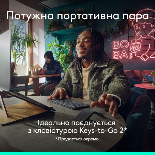 Мышка Logitech Mobi Fold Wireless (910-007604) Graphite купить в Украине: Киев, Днепр, Харьков, Одесса  | Низкая цена, отзывы, характеристики от TELEMART фото