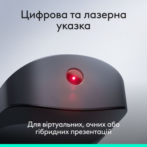 Презентер Logitech Spotlight 2 (910-007672) Graphite купити в Україні: Київ, Львів, Хмельницький, Тернопіль, Івано-Франківськ | Низька ціна, відгуки, характеристики від TELEMART фото