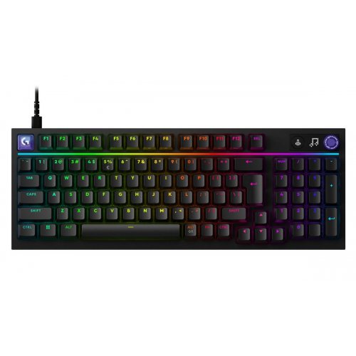 Клавіатура Logitech G316 X 98 RGB Mechanical Tactile (920-014205) Black купити в Україні: Київ, Львів, Хмельницький, Тернопіль, Івано-Франківськ | Низька ціна, відгуки, характеристики від TELEMART фото