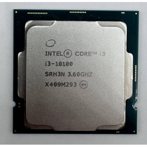Процесор Intel Core i3-10100 3.6(4.3)GHz 6MB s1200 Tray (CM8070104291317) (Відновлено продавцем, 886320) купити в Україні: Київ, Львів, Хмельницький, Тернопіль, Івано-Франківськ | Перевірка сумісності, низька ціна, відгуки, характеристики від TELEMART фото