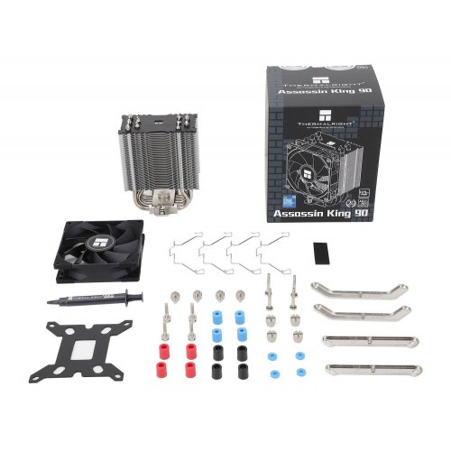 Кулер Thermalright Assassin King 90 V2 купити в Україні: Київ, Львів, Хмельницький, Тернопіль, Івано-Франківськ | Перевірка сумісності, низька ціна, відгуки, характеристики від TELEMART фото