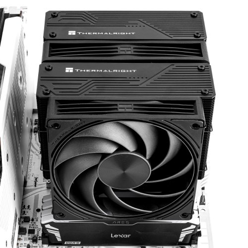 Кулер Thermalright Frost Tower 140 Black купить в Украине: Киев, Днепр, Харьков, Одесса  | Проверка совместимости, низкая цена, отзывы, характеристики от TELEMART фото