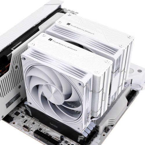 Кулер Thermalright Frost Tower 140 White купить в Украине: Киев, Днепр, Харьков, Одесса  | Проверка совместимости, низкая цена, отзывы, характеристики от TELEMART фото