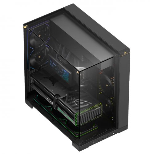Корпус Thermalright TR-A70 FAN5-C без БЖ Black купити в Україні: Київ, Львів, Хмельницький, Тернопіль, Івано-Франківськ | Перевірка сумісності, низька ціна, відгуки, характеристики від TELEMART фото