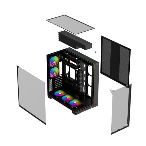 Корпус Thermalright TR-A70 ARGB FAN5-C без БП Black купить в Украине | Telemart фото