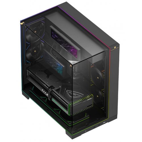 Корпус Thermalright TR-A70 Vision FAN5-C без БЖ Black купити в Україні: Київ, Львів, Хмельницький, Тернопіль, Івано-Франківськ | Перевірка сумісності, низька ціна, відгуки, характеристики від TELEMART фото