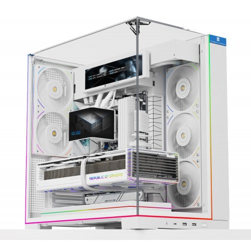 Корпус Thermalright TR-A70 Vision FAN5-C без БЖ White купити в Україні: Київ, Львів, Хмельницький, Тернопіль, Івано-Франківськ | Перевірка сумісності, низька ціна, відгуки, характеристики від TELEMART фото