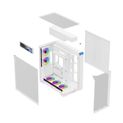 Корпус Thermalright TR-A70 Vision FAN5-M без БП White купить в Украине | Telemart фото