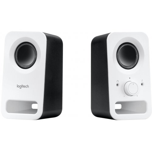 Уценка акустическая система Logitech Z150 White (Вскрытая упаковка, 886361) купить в Украине: Киев, Днепр, Харьков, Одесса  | Низкая цена, отзывы, характеристики от TELEMART фото
