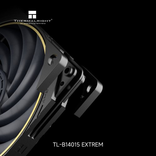Кулер для корпуса Thermalright TL-B14015 Extrem Black купить в Украине: Киев, Днепр, Харьков, Одесса  | Проверка совместимости, низкая цена, отзывы, характеристики от TELEMART фото