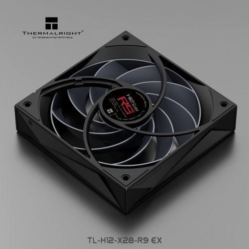 Кулер для корпуса Thermalright TL-H12-X28-R9 EX Black купить в Украине: Киев, Днепр, Харьков, Одесса  | Проверка совместимости, низкая цена, отзывы, характеристики от TELEMART фото