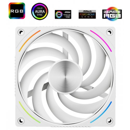 Кулер для корпуса Thermalright TL-K12-X28-R9 White купить в Украине: Киев, Днепр, Харьков, Одесса  | Проверка совместимости, низкая цена, отзывы, характеристики от TELEMART фото