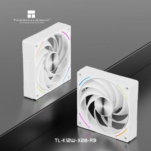 Кулер для корпуса Thermalright TL-K12-X28-R9 White купить в Украине: Киев, Днепр, Харьков, Одесса  | Проверка совместимости, низкая цена, отзывы, характеристики от TELEMART фото