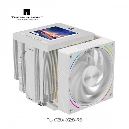 Кулер для корпуса Thermalright TL-K12-X28-R9 White купить в Украине: Киев, Днепр, Харьков, Одесса  | Проверка совместимости, низкая цена, отзывы, характеристики от TELEMART фото
