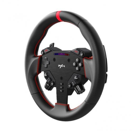 Уценка руль с педалями PXN VD4 Bundle EU (6948052903839) Black (Вскрытая упаковка, 886384) купить в Украине: Киев, Днепр, Харьков, Одесса  | Низкая цена, отзывы, характеристики от TELEMART фото