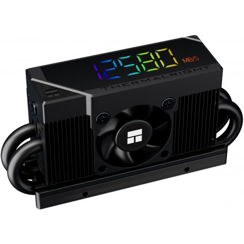 Радиатор Thermalright HR-10 2280 Pro Digital Black купить в Украине: Киев, Днепр, Харьков, Одесса  | Низкая цена, отзывы, характеристики от TELEMART фото