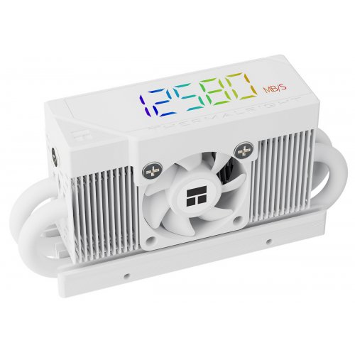 Радиатор Thermalright HR-10 2280 Pro Digital White купить в Украине: Киев, Днепр, Харьков, Одесса  | Низкая цена, отзывы, характеристики от TELEMART фото