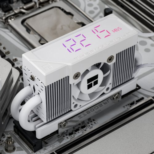Радиатор Thermalright HR-10 2280 Pro Digital White купить в Украине: Киев, Днепр, Харьков, Одесса  | Низкая цена, отзывы, характеристики от TELEMART фото