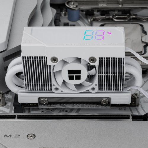 Радиатор Thermalright HR-10 2280 Pro Digital White купить в Украине: Киев, Днепр, Харьков, Одесса  | Низкая цена, отзывы, характеристики от TELEMART фото