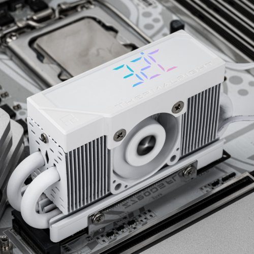 Радиатор Thermalright HR-10 2280 Pro Digital White купить в Украине: Киев, Днепр, Харьков, Одесса  | Низкая цена, отзывы, характеристики от TELEMART фото