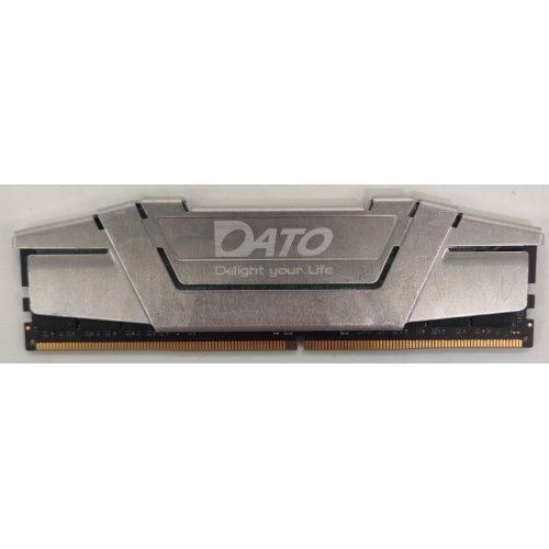 Озп Dato DDR4 16GB 3200MHz Extreme Grey (EXB16G4DLDND32) (Відновлено продавцем, 886409) купити в Україні: Київ, Львів, Хмельницький, Тернопіль, Івано-Франківськ | Перевірка сумісності, низька ціна, відгуки, характеристики від TELEMART фото