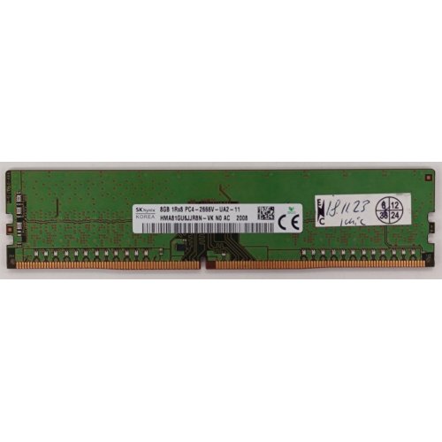 Озу Hynix DDR4 8GB 2666Mhz (HMA81GU6JJR8N-VK) (Восстановлено продавцом, 886418) купить в Украине: Киев, Днепр, Харьков, Одесса  | Проверка совместимости, низкая цена, отзывы, характеристики от TELEMART фото