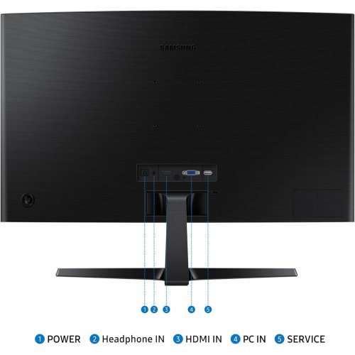 Монитор Samsung 24" Essential S3 (LS24D366GAIXCI) Black (Восстановлено продавцом, 886419) купить в Украине: Киев, Днепр, Харьков, Одесса  | Низкая цена, отзывы, характеристики от TELEMART фото