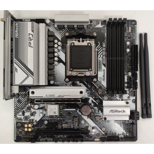 Материнская плата AsRock B650M Pro RS WIFI (sAM5, AMD B650) (Восстановлено продавцом, 886420) купить в Украине: Киев, Днепр, Харьков, Одесса  | Проверка совместимости, низкая цена, отзывы, характеристики от TELEMART фото
