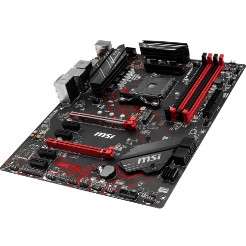 Материнская плата MSI B450 GAMING PLUS MAX (sAM4, AMD B450) (Состояние нового, 886421) купить в Украине: Киев, Днепр, Харьков, Одесса  | Проверка совместимости, низкая цена, отзывы, характеристики от TELEMART фото