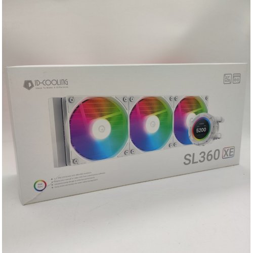 Готовая сво ID-Cooling SL360 XE White (Восстановлено продавцом, 886428) купить в Украине: Киев, Днепр, Харьков, Одесса  | Проверка совместимости, низкая цена, отзывы, характеристики от TELEMART фото