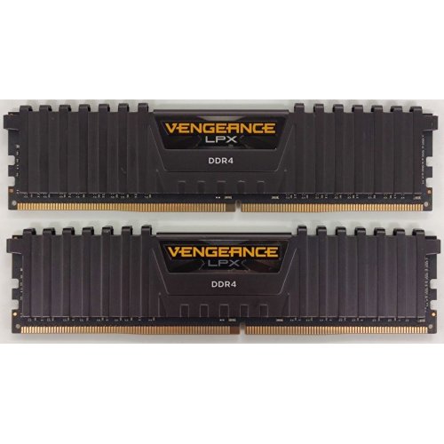 Озп Corsair DDR4 16GB (2x8GB) 3200Mhz Vengeance LPX (CMK16GX4M2B3200C16) Black (Відновлено продавцем, 886431) купити в Україні: Київ, Львів, Хмельницький, Тернопіль, Івано-Франківськ | Перевірка сумісності, низька ціна, відгуки, характеристики від TELEMART фото