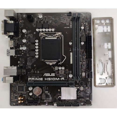 Материнская плата Asus PRIME H510M-R-SI (s1200, Intel H510) (Восстановлено продавцом, 886450) купить в Украине: Киев, Днепр, Харьков, Одесса  | Проверка совместимости, низкая цена, отзывы, характеристики от TELEMART фото