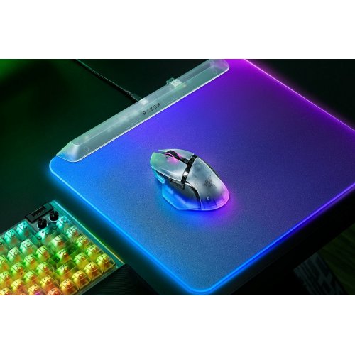 Мышка Razer Basilisk V3 Pro 35K Wireless (RZ01-05240400-R3G1) Phantom White купить в Украине: Киев, Днепр, Харьков, Одесса  | Низкая цена, отзывы, характеристики от TELEMART фото