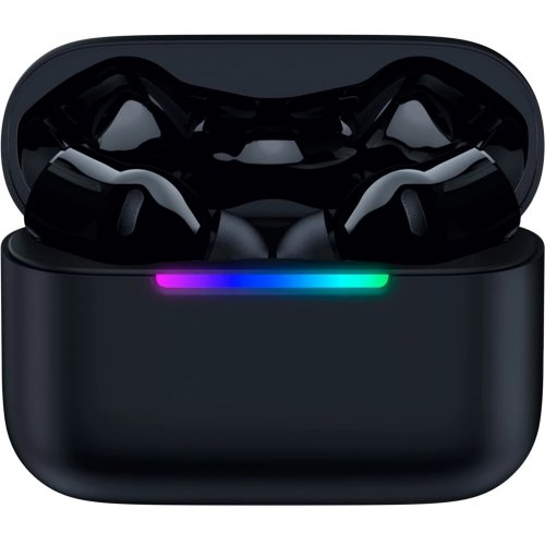Навушники Razer Hammerhead V3 X Hyperspeed (RZ12-05620100-R3G1) Black купити в Україні: Київ, Львів, Хмельницький, Тернопіль, Івано-Франківськ | Низька ціна, відгуки, характеристики від TELEMART фото