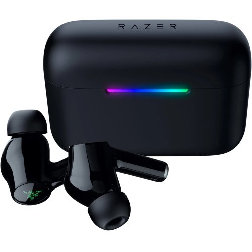 Навушники Razer Hammerhead V3 X Hyperspeed (RZ12-05620100-R3G1) Black купити в Україні: Київ, Львів, Хмельницький, Тернопіль, Івано-Франківськ | Низька ціна, відгуки, характеристики від TELEMART фото