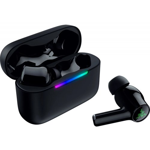 Навушники Razer Hammerhead V3 X Hyperspeed (RZ12-05620100-R3G1) Black купити в Україні: Київ, Львів, Хмельницький, Тернопіль, Івано-Франківськ | Низька ціна, відгуки, характеристики від TELEMART фото