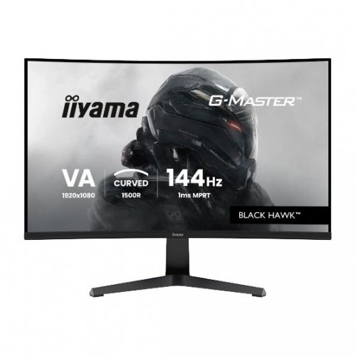 Монитор Iiyama 27" G-Master GC2781HSU-B1 Black купить в Украине: Киев, Днепр, Харьков, Одесса  | Низкая цена, отзывы, характеристики от TELEMART фото