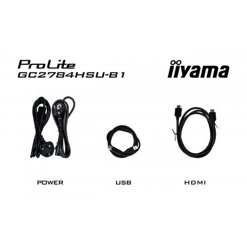 Монитор Iiyama 27" G-Master GC2784HSU-B1 Black купить в Украине: Киев, Днепр, Харьков, Одесса  | Низкая цена, отзывы, характеристики от TELEMART фото