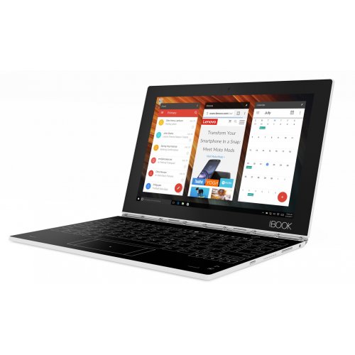 Планшет Lenovo YOGA Book YB1-X91L 4/128GB LTE (ZA160135UA) Pearl White купити в Україні: Київ, Львів, Хмельницький, Тернопіль, Івано-Франківськ | Низька ціна, відгуки, характеристики від TELEMART фото