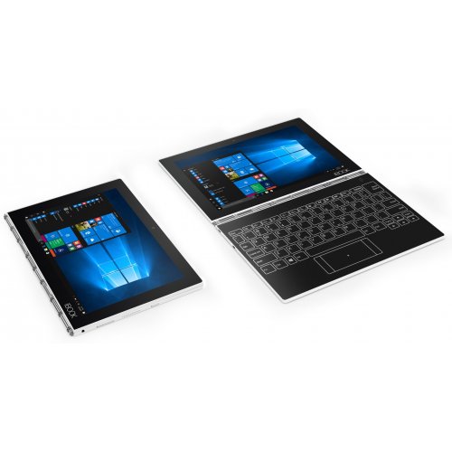 Планшет Lenovo YOGA Book YB1-X91L 4/128GB LTE (ZA160135UA) Pearl White купити в Україні: Київ, Львів, Хмельницький, Тернопіль, Івано-Франківськ | Низька ціна, відгуки, характеристики від TELEMART фото