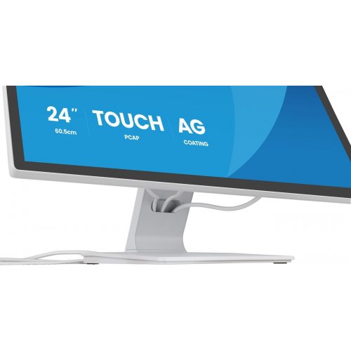 Монитор Iiyama 24" ProLite T2452MSC-W2AG White купить в Украине: Киев, Днепр, Харьков, Одесса  | Низкая цена, отзывы, характеристики от TELEMART фото
