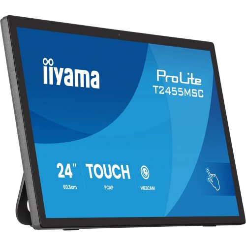 Монитор Iiyama 23.8" ProLite T2455MSC-B2 Black купить в Украине: Киев, Днепр, Харьков, Одесса  | Низкая цена, отзывы, характеристики от TELEMART фото