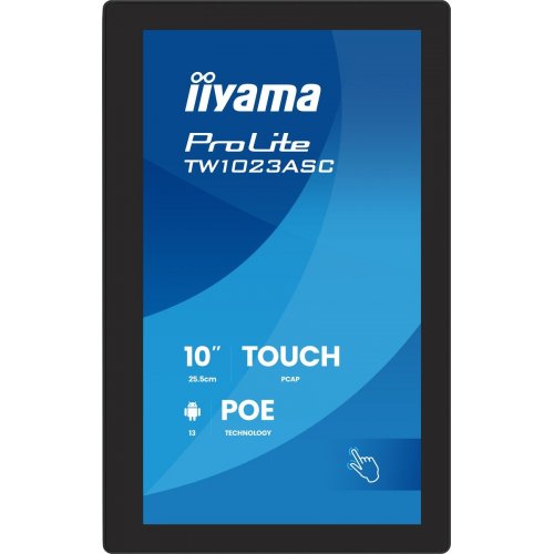 Монитор Iiyama 10.1" ProLite TW1023ASC-B3P Black купить в Украине: Киев, Днепр, Харьков, Одесса  | Низкая цена, отзывы, характеристики от TELEMART фото
