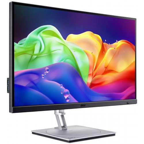 Монітор Acer 27" PE270KL1smiqpruzx (UM.HP0EE.101) Silver купити в Україні: Київ, Львів, Хмельницький, Тернопіль, Івано-Франківськ | Низька ціна, відгуки, характеристики від TELEMART фото