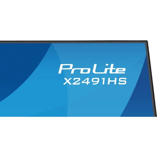 Монитор Iiyama 23.8" ProLite X2491HS-B1 Black купить в Украине: Киев, Днепр, Харьков, Одесса  | Низкая цена, отзывы, характеристики от TELEMART фото