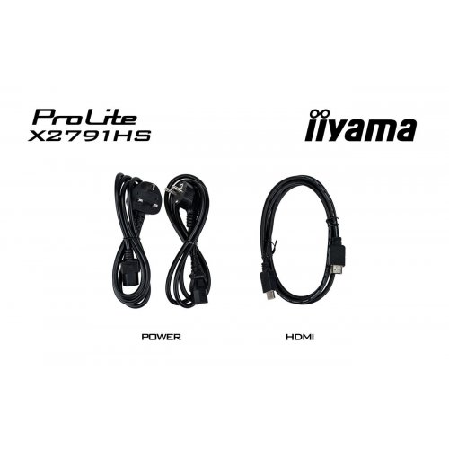 Монитор Iiyama 27" ProLite X2791HS-B1 Black купить в Украине: Киев, Днепр, Харьков, Одесса  | Низкая цена, отзывы, характеристики от TELEMART фото
