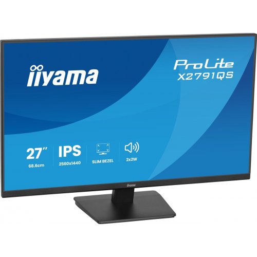 Монитор Iiyama 27" ProLite X2791QS-B1 Black купить в Украине: Киев, Днепр, Харьков, Одесса  | Низкая цена, отзывы, характеристики от TELEMART фото